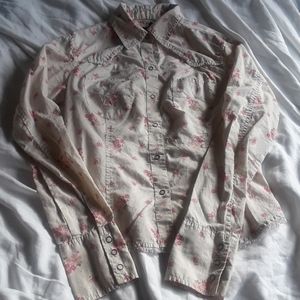 Express button up collar shirt size XS
